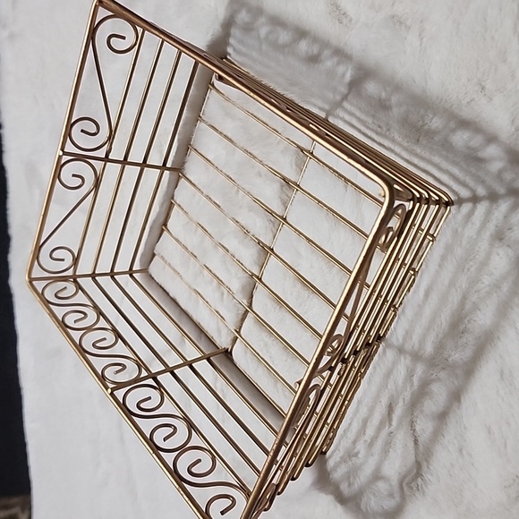 STEEL BASKET GOLD COLOR ✨️ - Picture 2 of 5